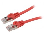 Patch Cord CAT6a S/FTP Cu LSZH 15m Roșu Cablexpert, Gembird