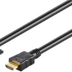 Cablu HDMI/DVI-D tata - DVI-D (18+1) tata contacte aurite 3m Goobay