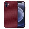 Husa pentru Apple iPhone 12, Techsuit, Carbonite FiberShell, Rosie
