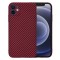 Husa pentru Apple iPhone 12, Techsuit, Carbonite FiberShell, Rosie