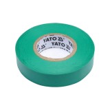 Banda izolatoare 0.13mmx15mmx10m, verde Yato YT-81595