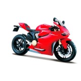 MAISTO MOTOCICLETA METALICA CU STAND DUCATI 1199 PANIGALE SCARA 1 LA 12