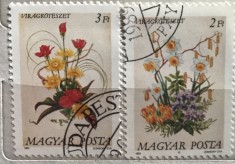 (B ) Timbre serii Straine Flora Flori Ungaria