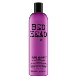 TIGI Bed Head Dumb Blonde Șampon pentru păr blond și tratat chimic 750 ml