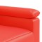 Set de canapea 2 pcs Rosu Piele artificiala - 5
