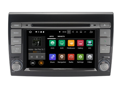 Navigatie GPS Auto Audio Video cu DVD si Touchscreen 7 &amp;quot; inch Android 7.1, Wi-Fi, 2GB DDR3 Fiat Bravo 2007-2012 + Cadou Soft si Harti GPS 16Gb Memor foto