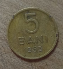 MNDRO10 moneda RPR Romania 5 bani 1953