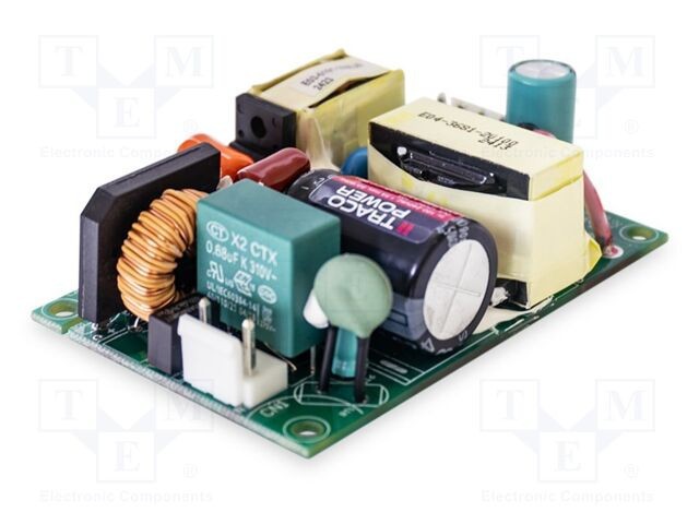 Alimentator TRACO POWER pulsatoriu deschisă 120W 90&divide;264VAC OUT: 1 4,16A