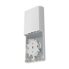 MediaConverter Fibra - Cupru, 2 porturi Gigabit, PoE-IN, SFP 2.5G, IP55 - MikroTik FTC21