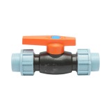 Robinet cu bila cu mufa compresiune D20x20 mm, PN16, pentru irigatii