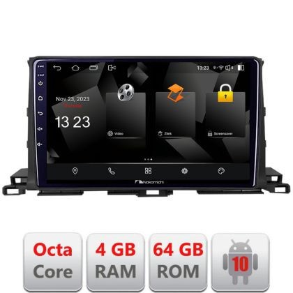 Navigatie Toyota Highlander 2013-2018 Android Octa Core 720p 4+64 DSP 360 camera carplay android auto CarStore Technology