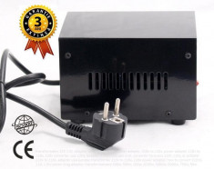 Transformator de la 220V la 110V 750w, pentru electrice din SUA foto