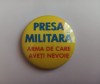QW9 K 13 - Insigna tematica militara - Presa militara arma de care aveti nevoie, Romania de la 1950