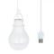 Bec LED USB, 5W, Cablu 1.05m, Lumină Albă Rece