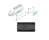 Bandou aripa spate IVECO DAILY, 07.2014- model EXTRA LONG, partea stanga, in fata rotii; extra lung,