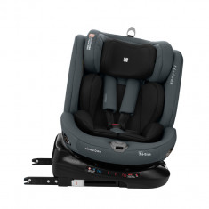 Scaun auto cu isofix KikkaBoo 40-150 cm i-Moove i-SIZE Dark Grey