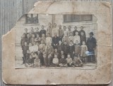 Clasa a III-a, elevi romani din perioada interbelica// fotografie