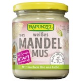 Pasta alba de migdale Rapunzel, vegana, eco, bio, fara zahar, fara gluten, 100% migdale