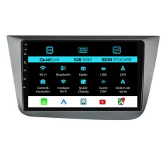 Navigatie Dedicata Seat Altea (2004 - 2015), 9 Inch, 1Gb Ram, 32Gb stocare, Carplay