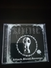 CD black metal: Revenge - Attack.Blood.Revenge - 2001 foto