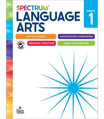 Spectrum Language Arts Workbook, Grade 1 foto