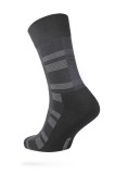 Șosete bumbac cu talpa flaușată, DiWaRi Comfort 013, Negru, 29 (44-45)