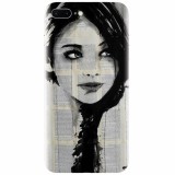 Husa silicon pentru Apple Iphone 8 Plus, Blue Eyes