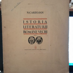 Istoria literaturii romane vechi - N. Cartojan vol1