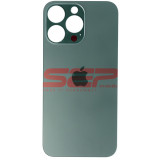 Capac Baterie iPhone 13 Pro Verde Compatibil, Decupaj Camera Mare, Bulk