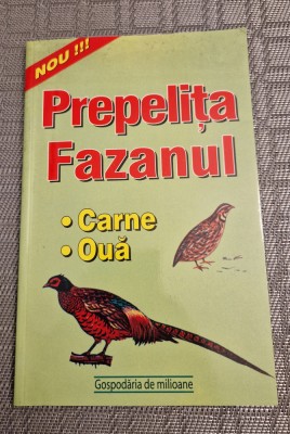 Prepelita fazanul carne oua foto