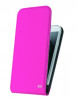 Husa Flip Oxo Platinum Samsung Galaxy S5 Roz, Cu clapeta