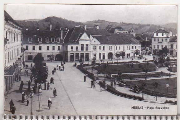 bnk cp Medias - Piata Republicii - circulata