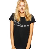 Cumpara ieftin Tricou dama negru - Boys - S