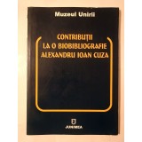 Virginia Isac - Contribuții la o biobibliografie Alexandru Ioan Cuza