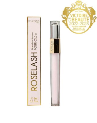 Ser pentru cresterea genelor - Roselash, Serum de croissance pour cils, Rosegold Paris 3ml foto