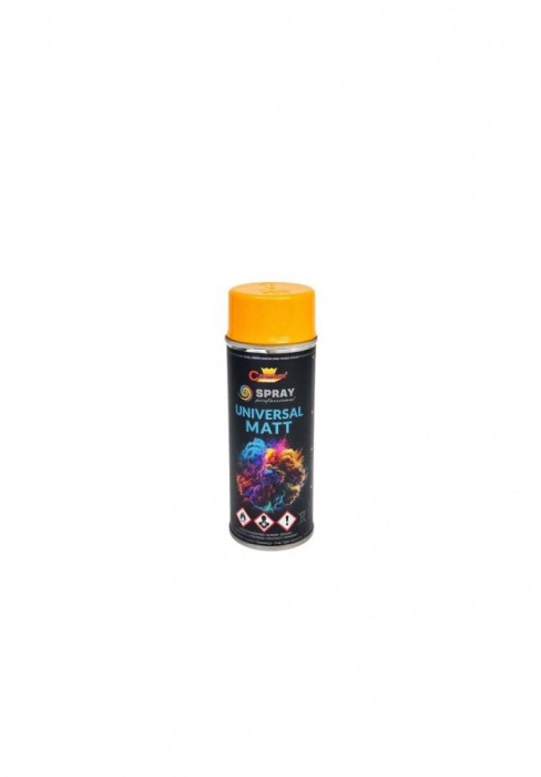 Spray vopsea galben mat profesional 400ml RAL 3017