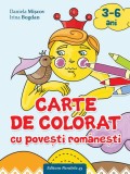 Carte de colorat cu povești rom&acirc;nești (3-6 ani) - Paperback - Daniela Mișcov, Irina Bogdan - Paralela 45