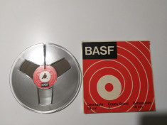 BASF -1 buc. banda DP26 LH, 1800 ft/550 m, pe rola plastic 18 cm BASF ,excelenta foto
