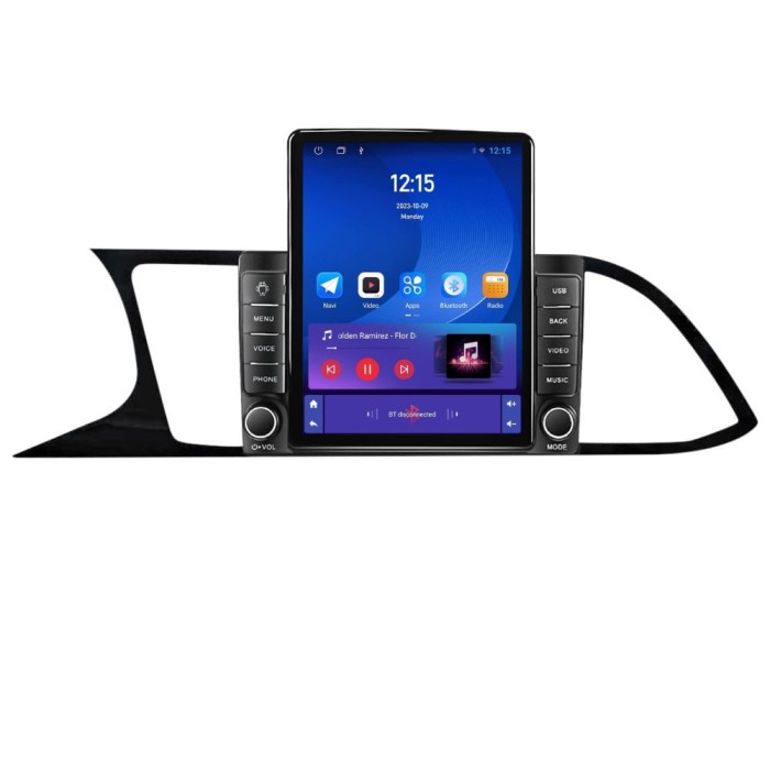 Navigatie dedicata cu Android Seat Leon 5F 2013 - 2020, 1GB RAM, Radio GPS Dual