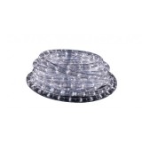 Instalatie tub furtun luminos pentru Craciun,100 LED-uri, 10 m, alb rece, Oem