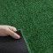 Mocheta tip Gazon Artificial Flat 7, Inaltime Fir 7 mm, Latime 1m, Marime 100 x 300 cm, Verde, Antialergic, Polipropilena, Curte, Terasa, Balcon, Pisc