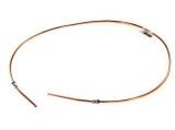 Conducta frana cupru cu niplu diametru 4,75 mm, filet exterior plin, Grosime perete 0,9 mm, filet M10x1/M10x1, lungime 1200 mm