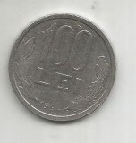 No(4) moneda-ROMANIA- 100 lei 1994