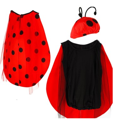 Costum Carnaval Buburuza pentru copii 100/110 cm (4-6 ani) foto