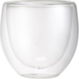 Set 2 pahare termo MagicHome pentru cafea si ceai, perete dublu, 170 ml
