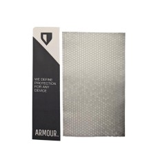 Folie Skin Oracal Armour Premium Spate si Margini Silver Grey Honeycomb