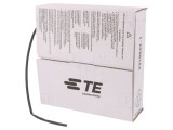 Manşon termocontractabil 3,2mm negru 10m