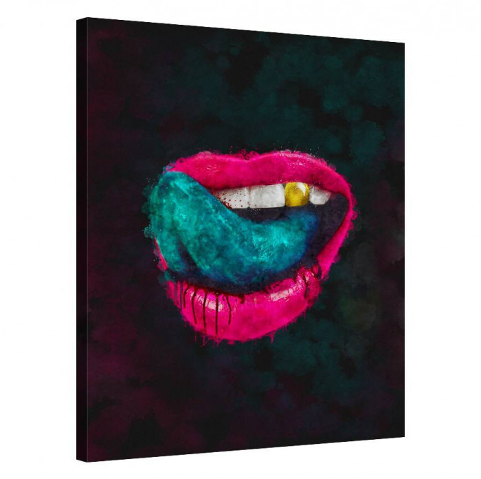 Tablou Canvas, Tablofy, Trill Lips, Printat Digital, 70 &times; 100 cm