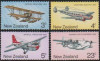 NOUA ZEELANDA - 1974 - AVIOANE, Aviatie, Nestampilat
