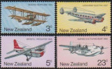 NOUA ZEELANDA - 1974 - AVIOANE, Aviatie, Nestampilat
